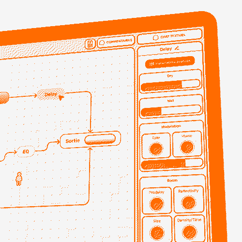 screenshot de logiciel de composition musicale