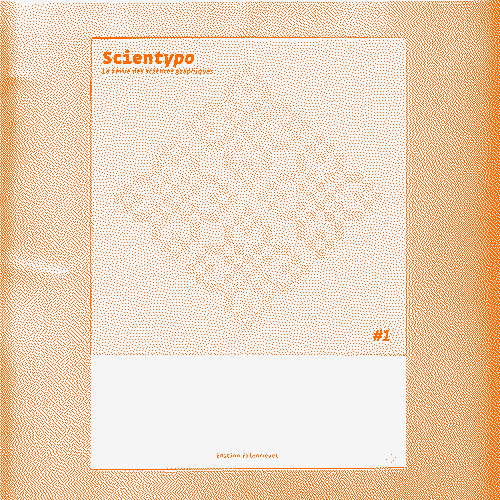 magazine typographique sur le jeu de la vie