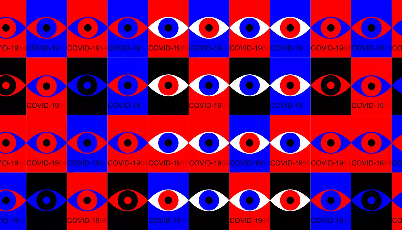 répétition des affiches avec l’œil horizontal