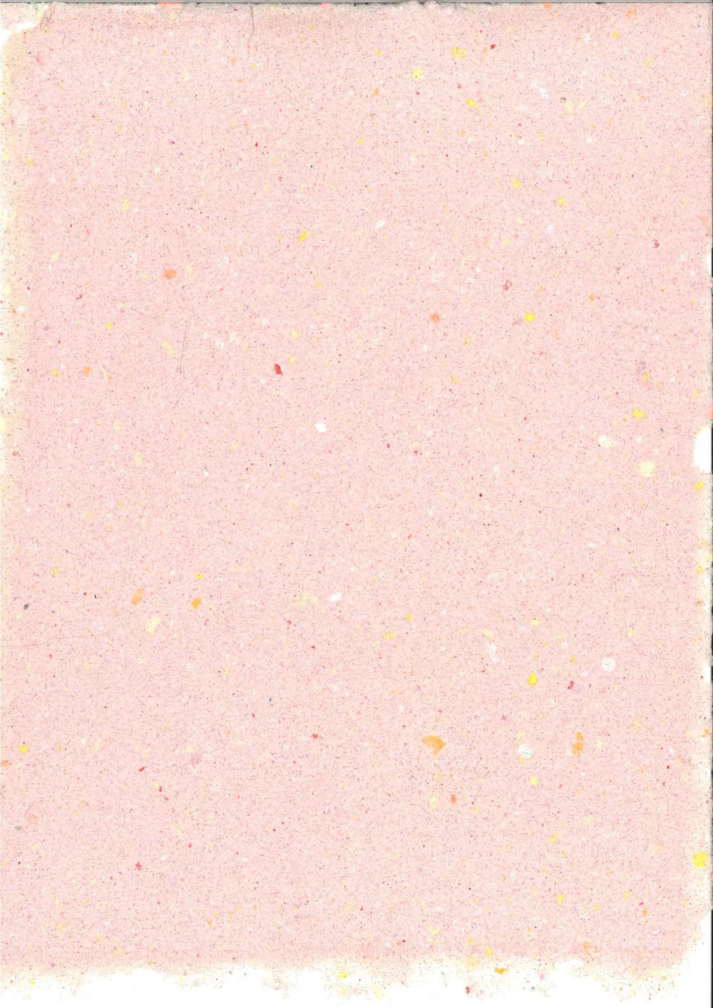 papier fait main, pendant un atelier à l'ésad d'amiens