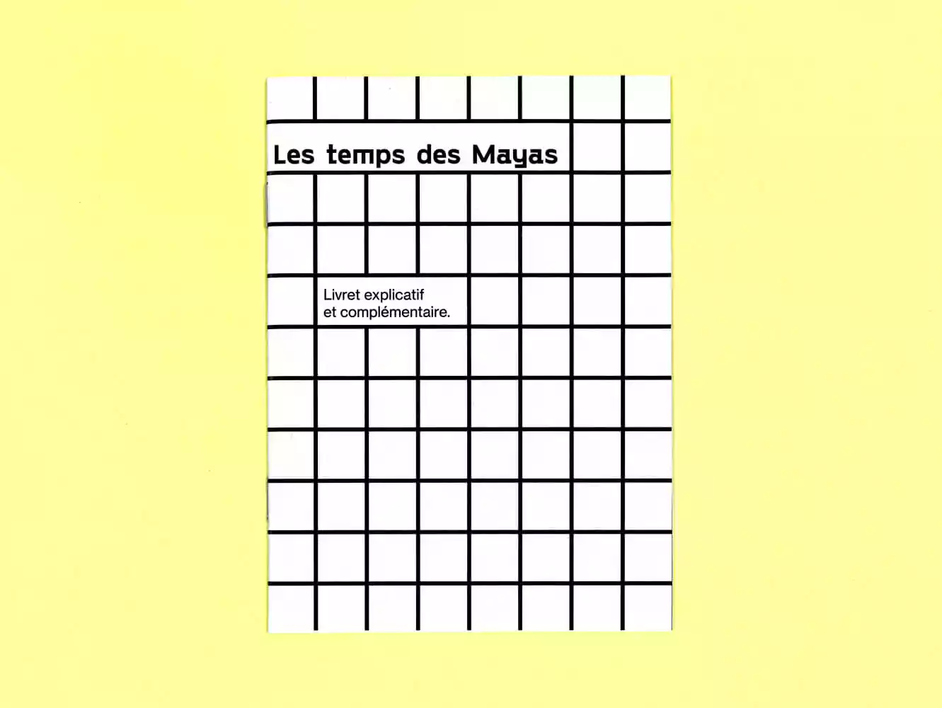 couverture du livret explicatif