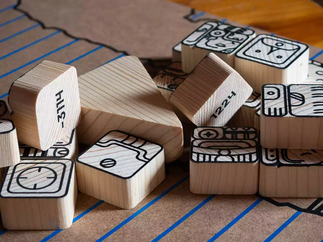 construction des Temps des Mayas détruit par la flotte espagnole