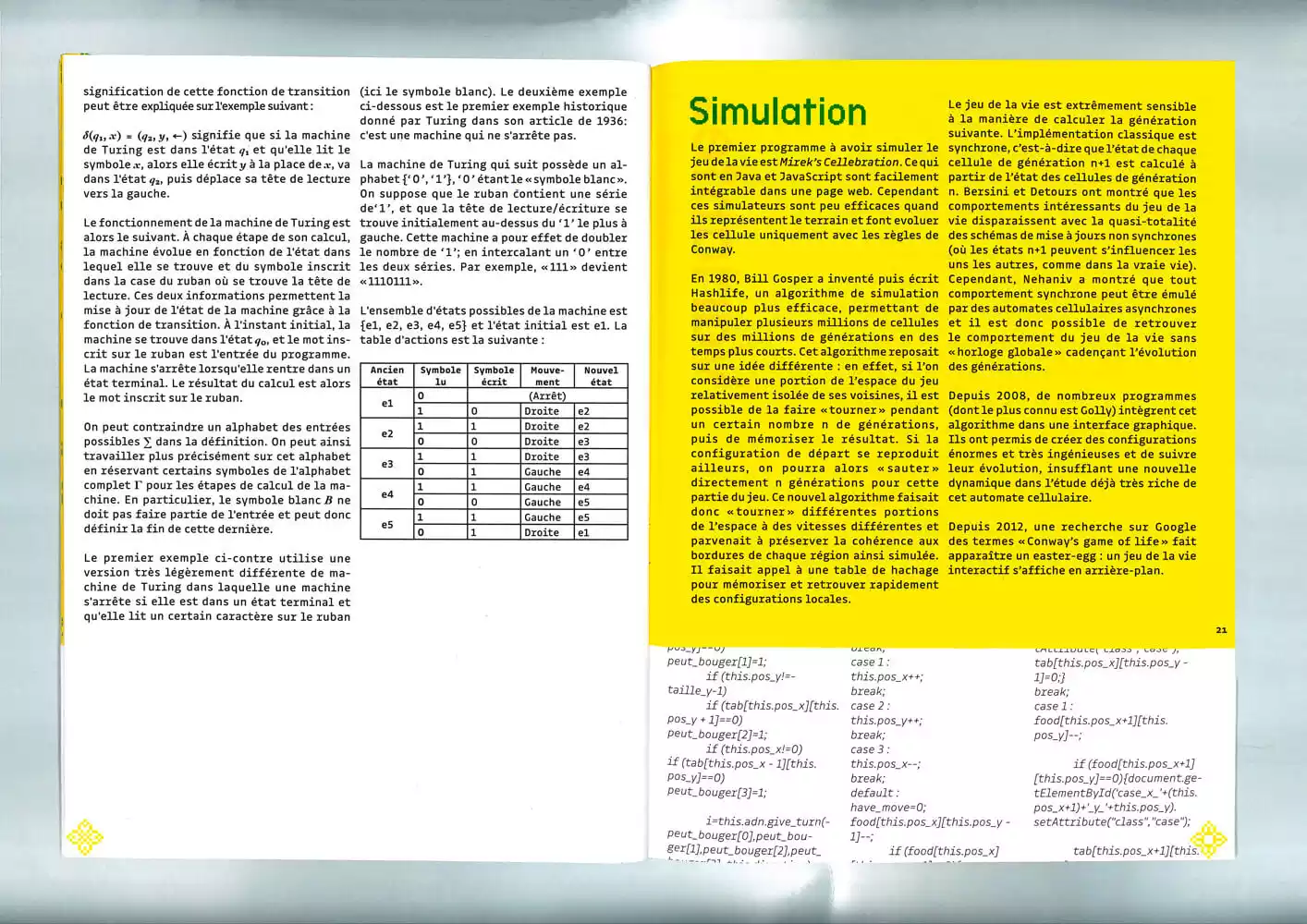 article vu de près du magazine scientypo